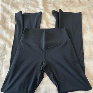 Aerie Black High-Waist flare Leggings